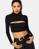 Imagen de Sinex Crop Top en negro