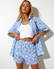 Imagen de Lala Short en Love Checker Azul