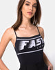 Imagen de Solemo Corpiño en Negro Fast Love
