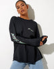 Imagen de Soph Tee en negro vintage Bittersweet