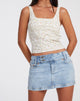imagen de Soyla Top en Pretty Petal Ivory