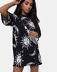 Imagen de Sunny Kiss Tee in Oversize Sun Moon and Stars