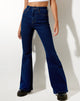 Imagen de Super Flare Jeans en Mid Blue