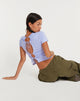 imagen de Surtie Crop Top en Lila Pastel