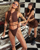 Imagen del sujetador de bikini Olla, marrón chocolate