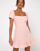 Imagen del vestido Syami en melocotón