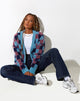 imagen de Talana Cardi en Check Blue Tones