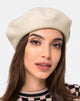 Imagen de Gorro Boina de Lana en Topo