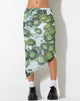 imagen de Tansu Midi Skirt en Xray Blurred Daisy Green