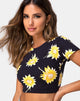 Imagen de Tindy Crop Top en Sunny Days Negro