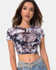 Imagen de Tiney Crop Top en malla Cherub