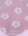 Malla lila Daisy Flock blanco