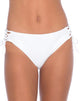 Imagen de braguita de bikini Torte Lace Up blanca