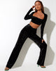 imagen de Mozra Trouser en Velour Negro
