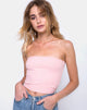 Imagen de Camiseta de tirantes en canalé Blush