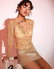 Imagen de la camisa Keyla en Tan Mushroom