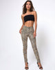 Imagen de Ultimate Jeans en Rar Leopard Marrón