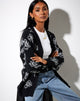 Imagen de Ummi Cardigan en Cherub Negro y Blanco