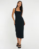 imagen de Uzma Midi Dress in Black