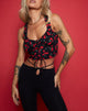 Imagen de Glarina Chaleco Top en Cerezas Negro