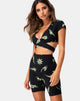 Imagen de Cycle Short negro con estampado tribal