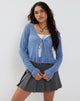 Imagen de Vella Cardi en azul hielo