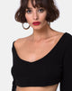 Imagen de Vile Top en Rib Negro