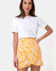 Imagen de Derla Wrap Skirt in Sunkissed Floral Yellow