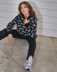 Imagen de Iskov Jumper en negro con marfil Angel Energy