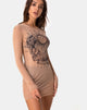 Imagen del vestido Wyatt en red Alchemy Taupe