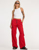 imagen de Xander Cargo Trouser en Algodón Drill Rojo Verdadero