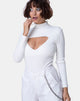 Imagen de Xhesi Corpiño Mini Rib Blanco