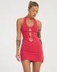 imagen de Yajoh Mini Dress in Fuschia Pink