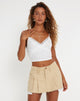 imagen de Yecaca Crop Top en Encaje Marfil