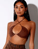 Imagen de Yessa Crop Top en Cacao