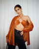 imagen de Dael Oversized Shirt in Velvet Rust
