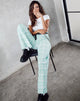 Imagen de Yeva Pantalones de tela de mesa Neo Mint