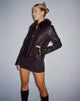 imagen de Yindo Zip Up Jacket en PU Negro