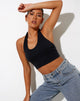 Imagen de Zagh Top en rib negro