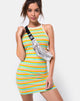 Imagen de Zamora Bodycon Dress in Sweet Stripe