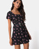 Imagen de Zavacca Mini Vestido en Sohey Rose Negro