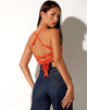 Imagen de Nara Crop Top en Rib Mandarina