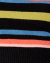 Multi rayas azul y negro