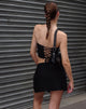 imagen de MOTEL X JACQUIE Panilka Bandeau Top en Negro