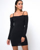 Imagen de Jetty Bodycon Dress in Black