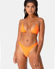 Imagen del sujetador de bikini Makida naranja mate