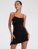 imagen de Nikala Mini Dress in Slinky Black