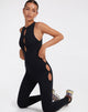 imagen de Sasma Jumpsuit en Lycra Negro