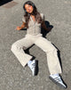 imagen de Yejin Shirt en Preppy Geo Brown