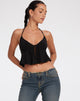 imagen de Shirota Halter Top en Slinky Black